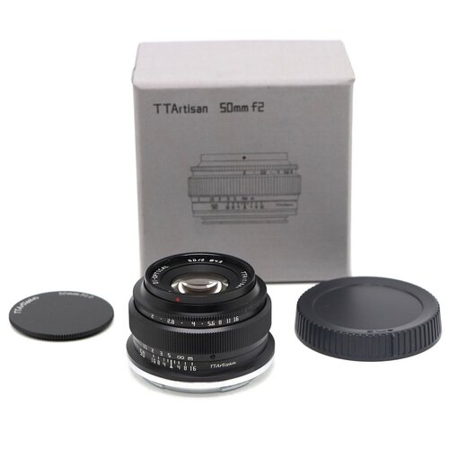 TTArtisan 50mm f/2 Nikon Z в упаковке