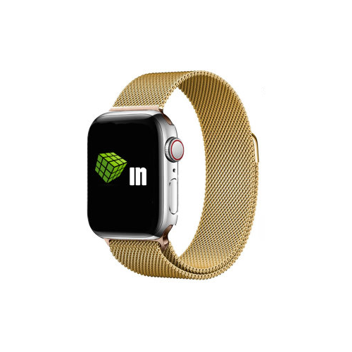 фото Innovation ремешок миланская петля для apple watch 38/40mm золотистый