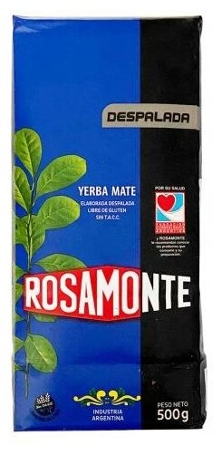 Чай йерба мате Rosamonte Despalada, настоящий крепкий аргентинский мате (матэ), 500 г - фотография № 1