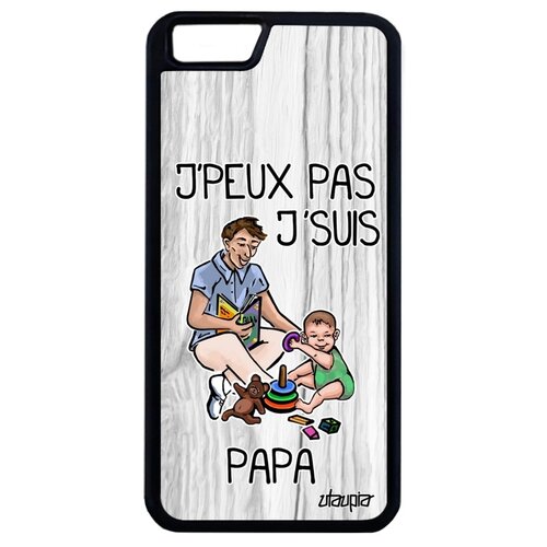 фото Чехол на мобильный apple iphone 6 6s plus, "не могу - стал папой!" карикатура комикс utaupia