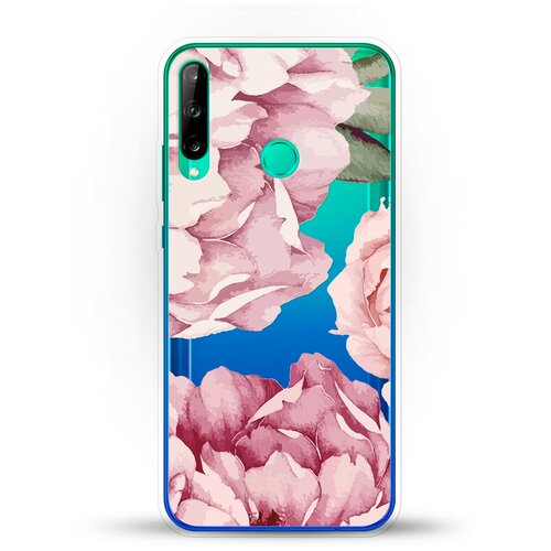 фото Силиконовый чехол пионы на huawei p40 lite e andy & paul