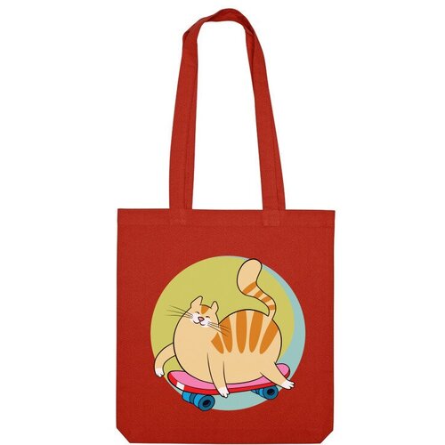 фото Сумка шоппер us basic, красный