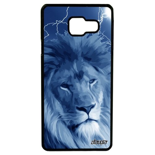 фото Чехол на смартфон samsung galaxy a3 2016, "лев" царь африка utaupia