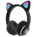 Беспроводные Наушники TWS Детские со Светящимися Ушками bluetooth mp3 Cat Ear
