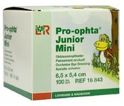 Глазной пластырь (Окклюдер) PRO-OPHTA JUNIOR MINI, 100 ШТ.