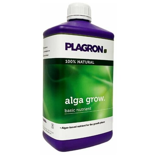 Удобрение для растений Plagron Alga Grow 500мл, органическое удобрение для роста растения