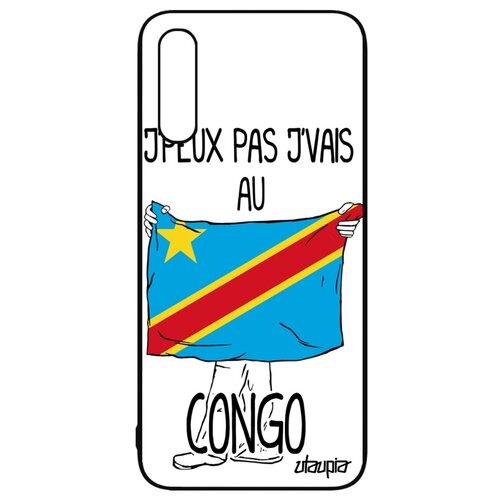 фото Чехол для смартфона galaxy a50, "еду в конго киншаса" страна государственный utaupia
