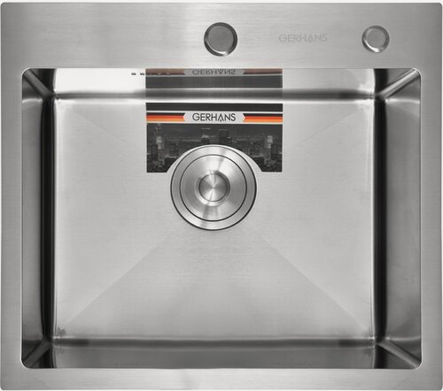 Изображение товара Кухонная мойка из нержавеющей стали Gerhans RK35044 (500х440 мм)