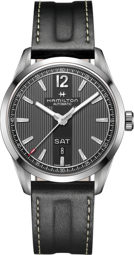 Наручные часы Hamilton Broadway Мужские DAY DATE AUTO H43515735, черный