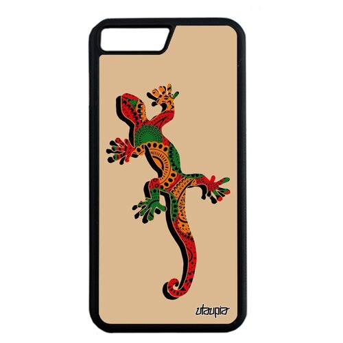 фото Чехол для мобильного apple iphone 7 plus, "саламандра" символ варан utaupia