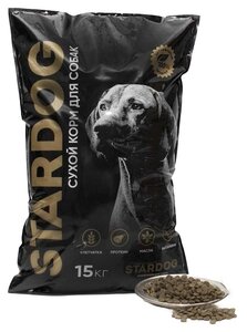 Фото Сухой корм для собак Stardog говядина (для средних и крупных пород)