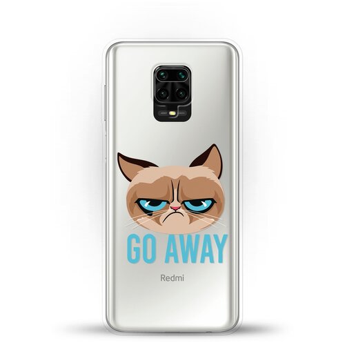 фото Силиконовый чехол grumpy cat на xiaomi redmi note 9s andy & paul