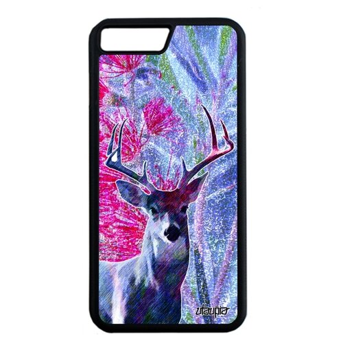 фото Чехол на мобильный apple iphone 8 plus, "олень" олененок парнокопытное utaupia