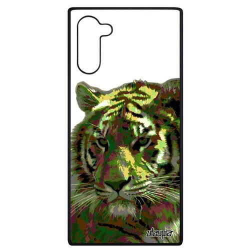 фото Чехол для телефонов galaxy note 10, "царь тигр" зверь свирепый utaupia