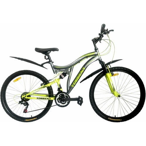 Велосипед TORRENT Outland рама сталь 185 21 скорость колеса 26 д 2 амортизатора 1449000₽