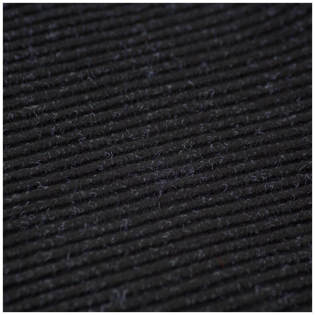 Ковровая дорожка SunStep Ребристый, черный, 12 х 1.2 м - фотография № 4
