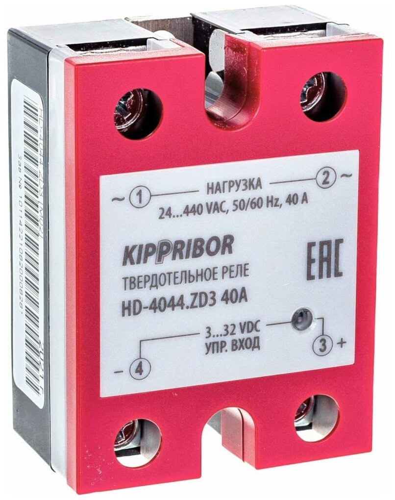 KIPPRIBOR HD-4044. ZD3 [M02] Твердотельное реле 40A, арт. 00000101492