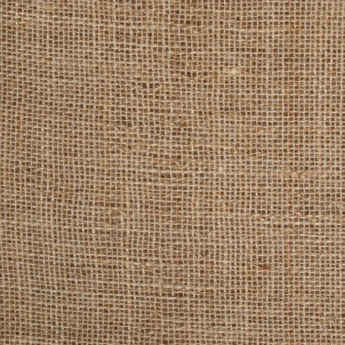 Мешок джутовый, 45 × 60 см, плотность 315 г/м², плетение 46 × 40 нитей, с завязками