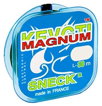 Монофильная леска SNECK Magnum d=0.14 мм, 30 м, 3.05 кг, прозрачный, 1 шт.