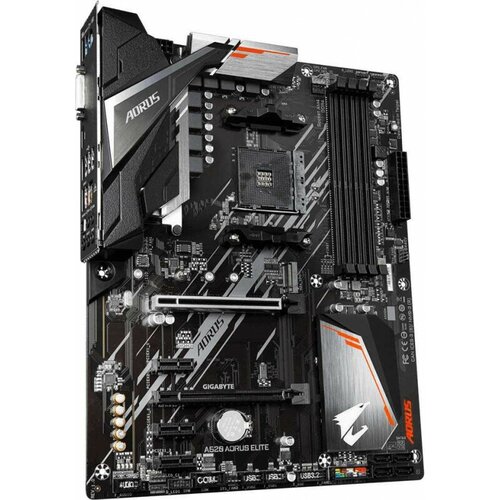 Материнская плата Gigabyte A520 AORUS ELITE Soc-AM4 AMD A520 4xDDR4 ATX AC97 8ch71 GbLAN RAIDDVIHDMI 1105500₽