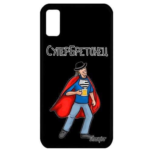фото Чехол на телефон iphone xs, "супербретонец" герой супергерой utaupia