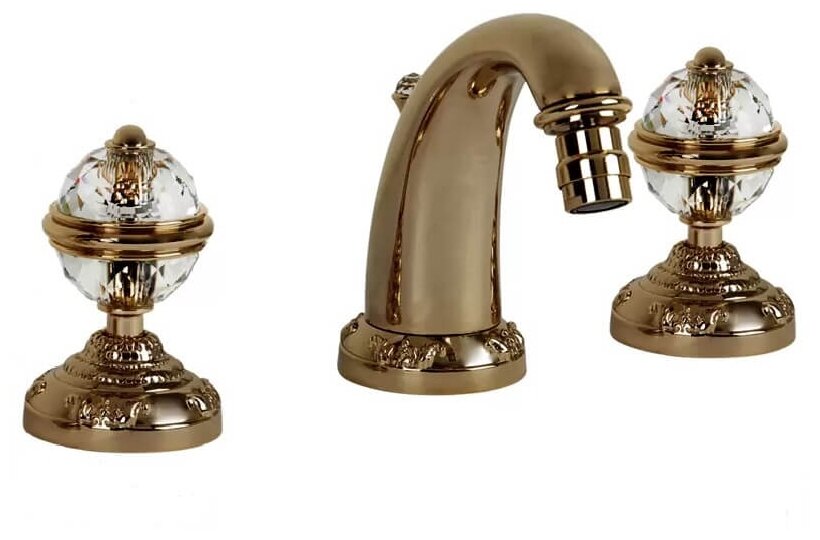 Смеситель для биде Migliore Cristalia Swarovski 18579 (ML.CRS-3725.BR)