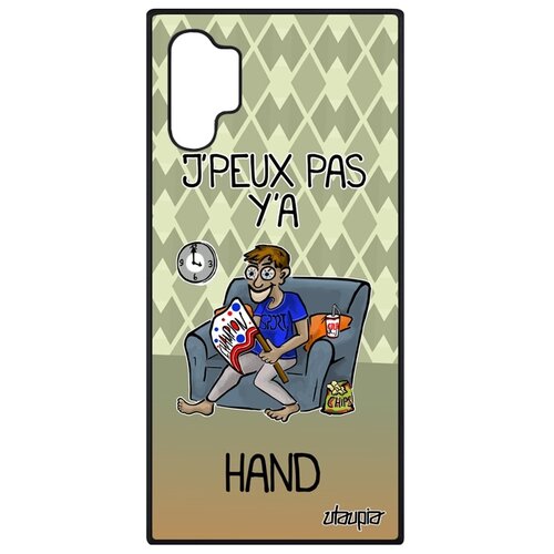 фото Чехол на телефон galaxy note 10 plus, "не могу - смотрю гандбол!" шутка юмор utaupia