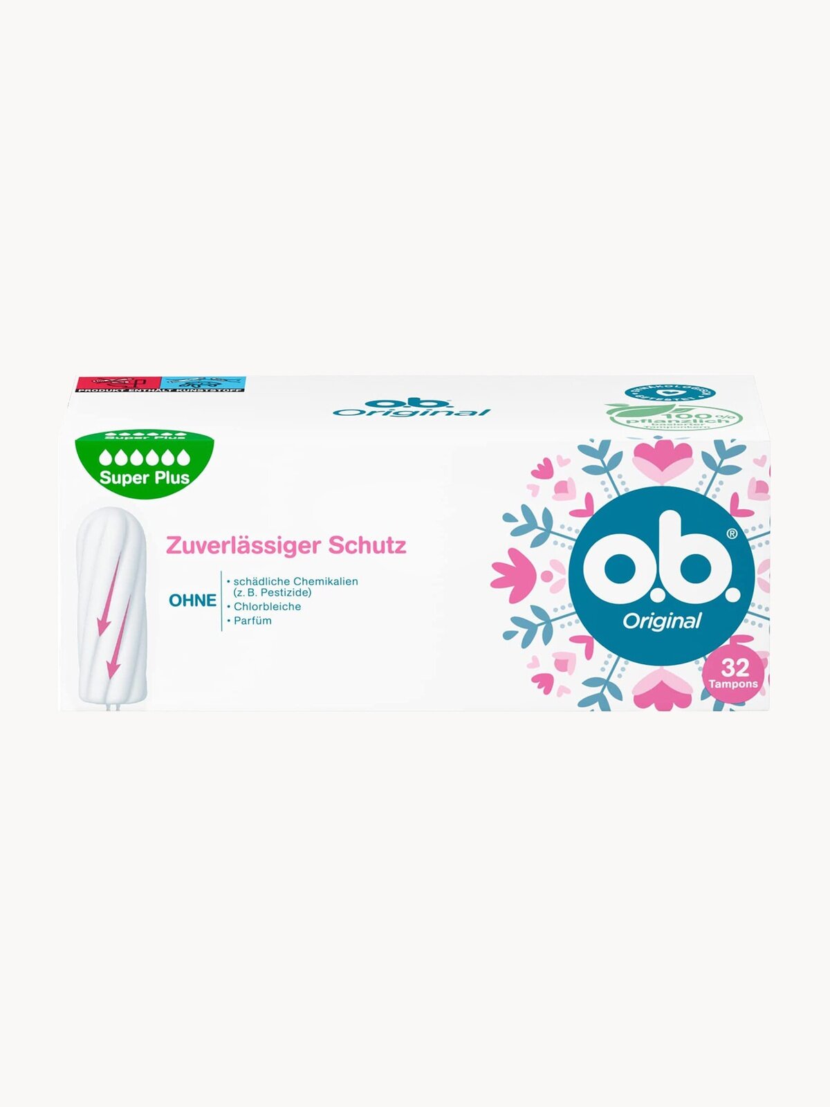 ОБИ Тампоны гигиенические женские O.B. ORIGINAL Super Plus, 16 шт