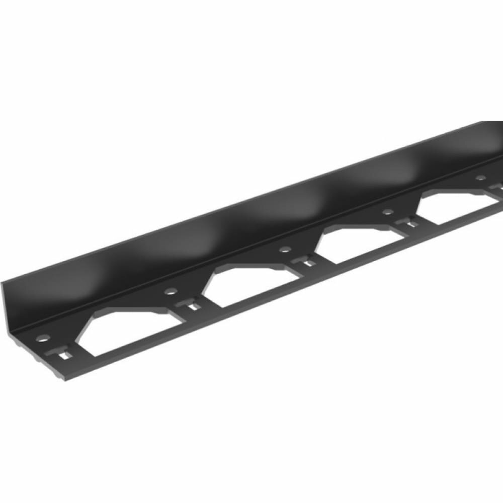 фото Пластиковый бордюр Gidrolica 3000х85х40х50 мм, черный L3000 7312