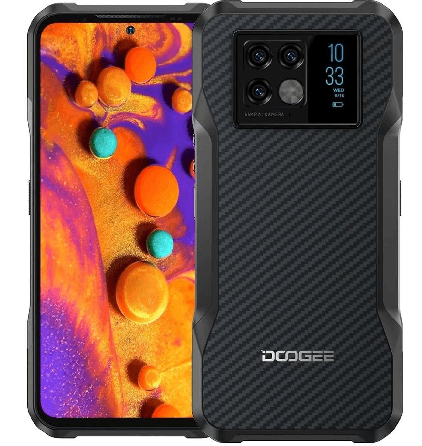 Смартфон Doogee V20 8+256 ГБ, черный