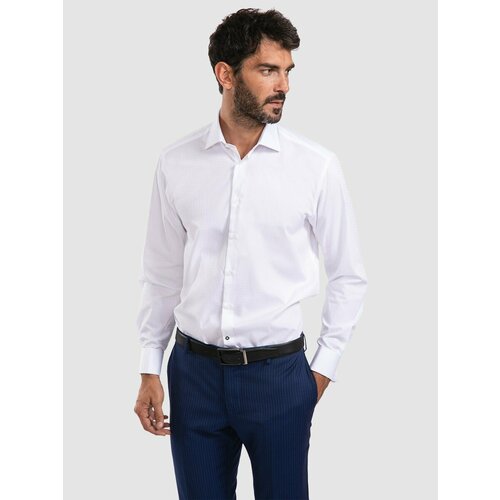 фото Рубашка kanzler, размер 43, белый