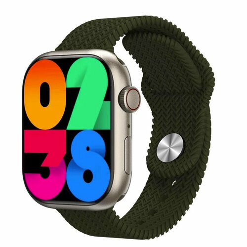 Смарт часы HK9 pro Умные часы AMOLED Bluetooth iOS Android хаки 498000₽