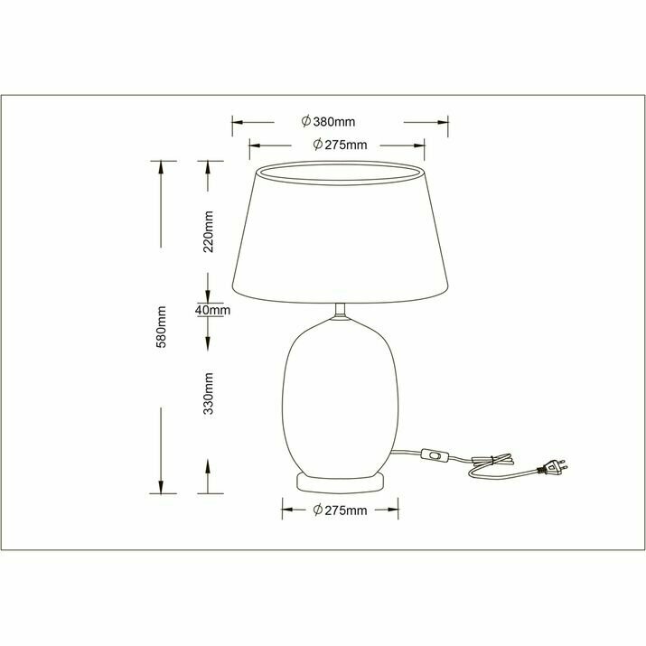 Декоративная настольная лампа Arte Lamp SARIN A4061LT-1PB - фото №7