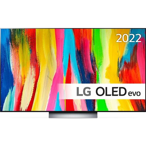 Телевизор 83″ LG OLED83C2, OLED, HDR телевизор lg oled83c2 2022 oled hdr черный