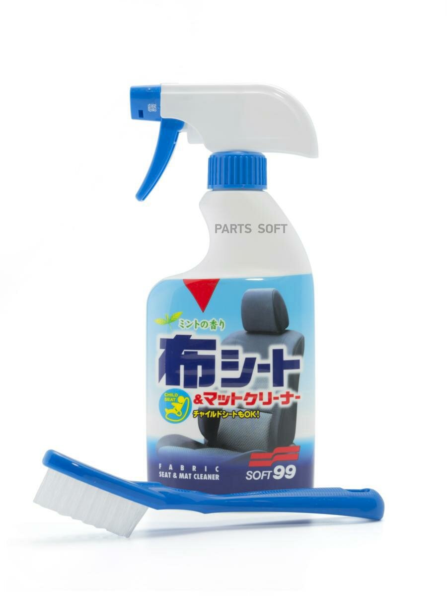 SOFT99 02080 Очиститеь интерьера Soft99 New Fabric Seat Cleaner Spray, 400 м