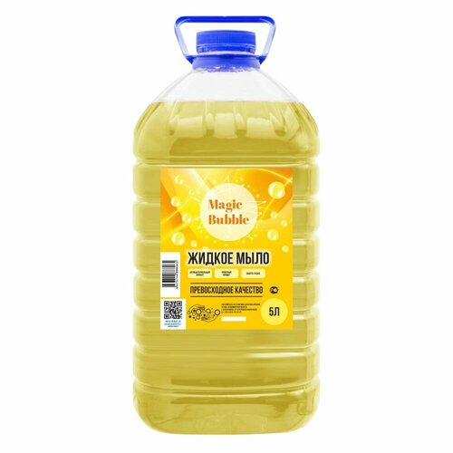 Жидкое крем-мыло для рук Magic Bubble. Персик 5 л.