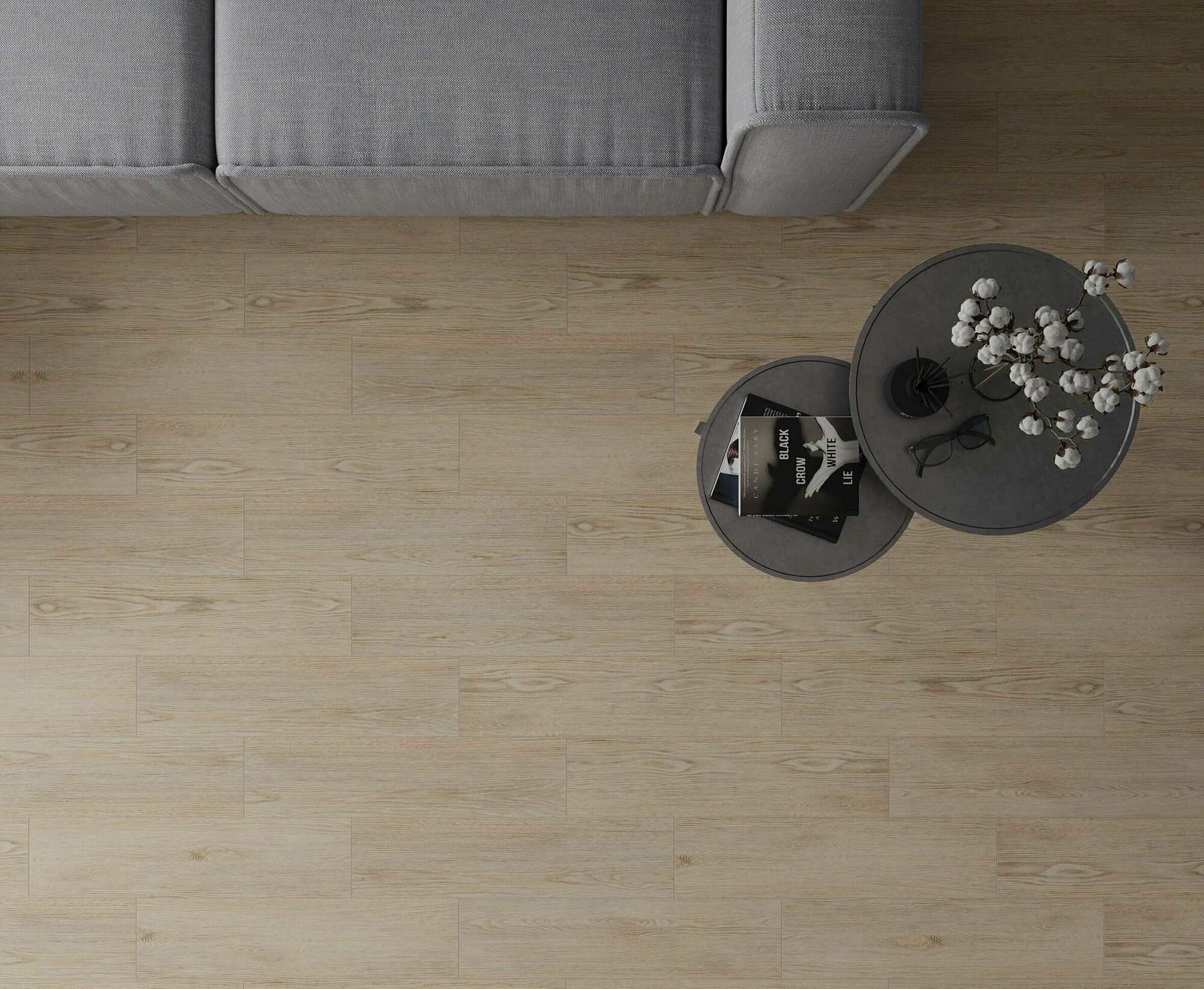 фото Керамогранит Laparet Oak коричневый OK 0011 15х60 см (1.35 м2)