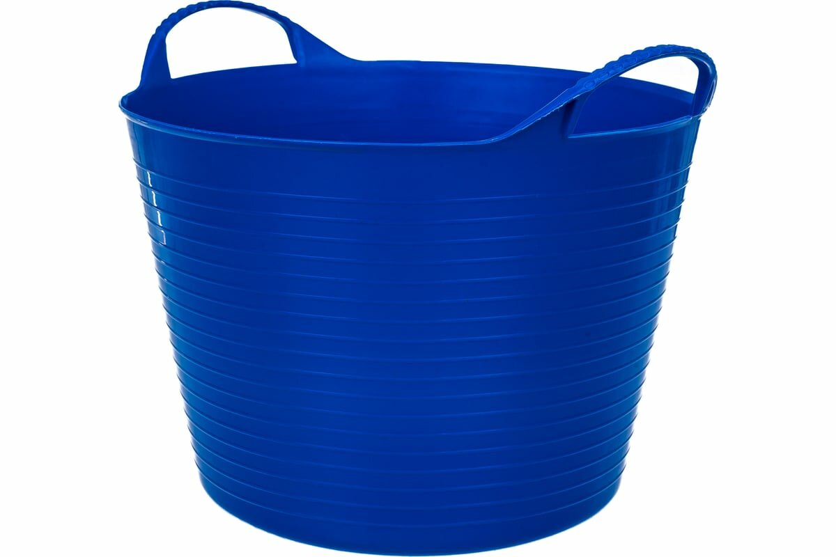 СИБРТЕХ Ведро гибкое сверхпрочное 14л, синее // 67503