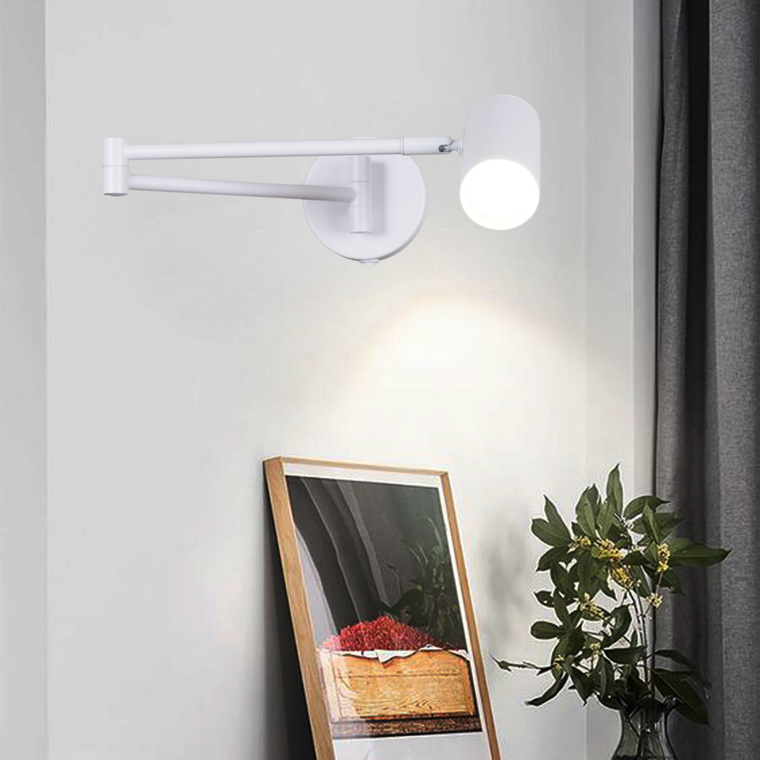 фото Светильник точечный "Тех но бра" GU10, белый, 86208