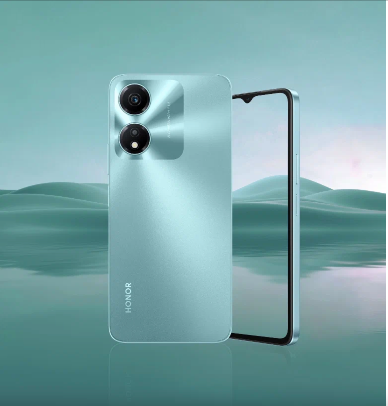 Смартфон HONOR X5 Plus 4/64 ГБ RU, Dual nano SIM, бирюзовый — фото 1