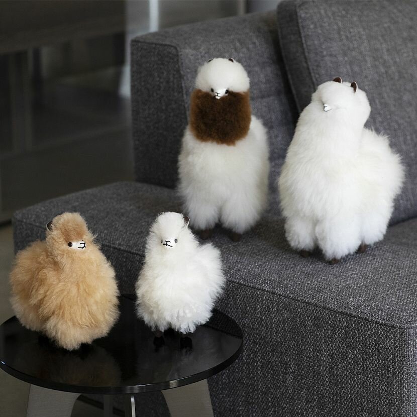 Alpaca Plush White Игрушка S — фото 1