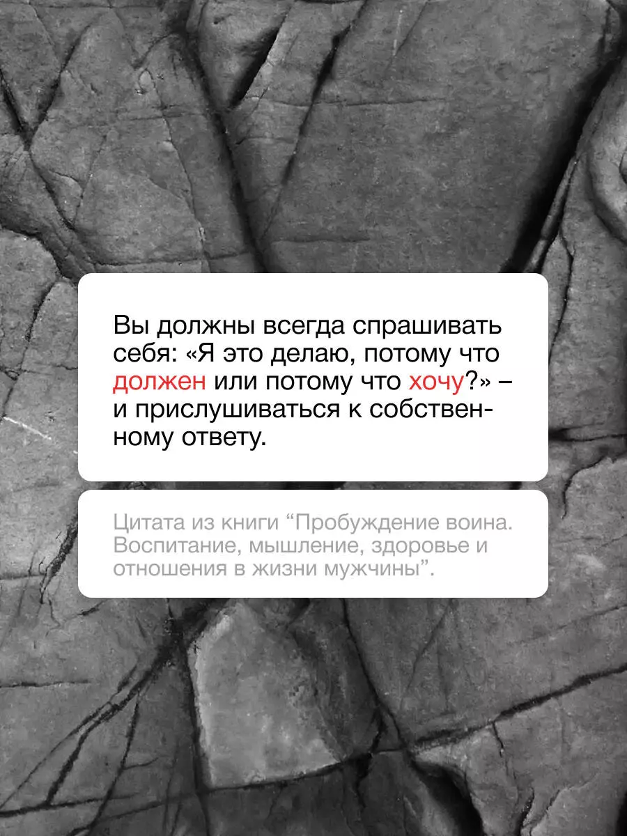 Пробуждение воина. Воспитание, мышление, здоровье и отношения в жизни мужчины - фото №17