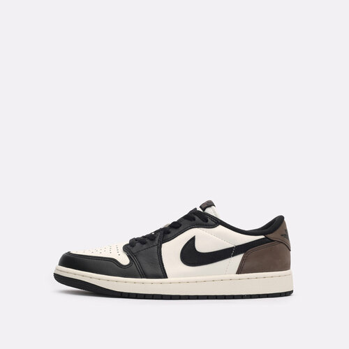 фото Кроссовки jordan 1 low, полнота b (us)/ на среднюю стопу, размер 42,5eu, коричневый