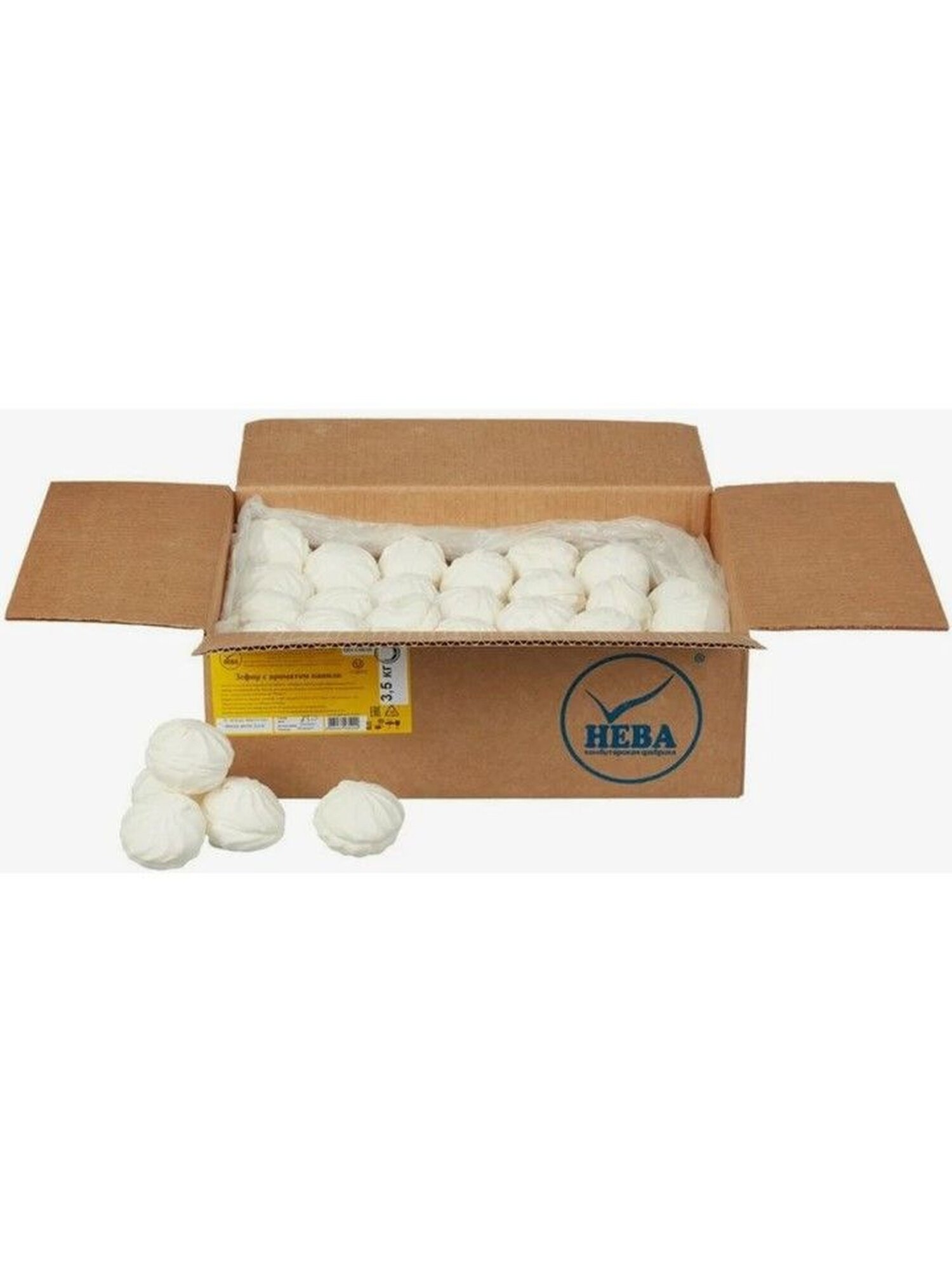 Зефир Нева, ванильный, 3,5кг