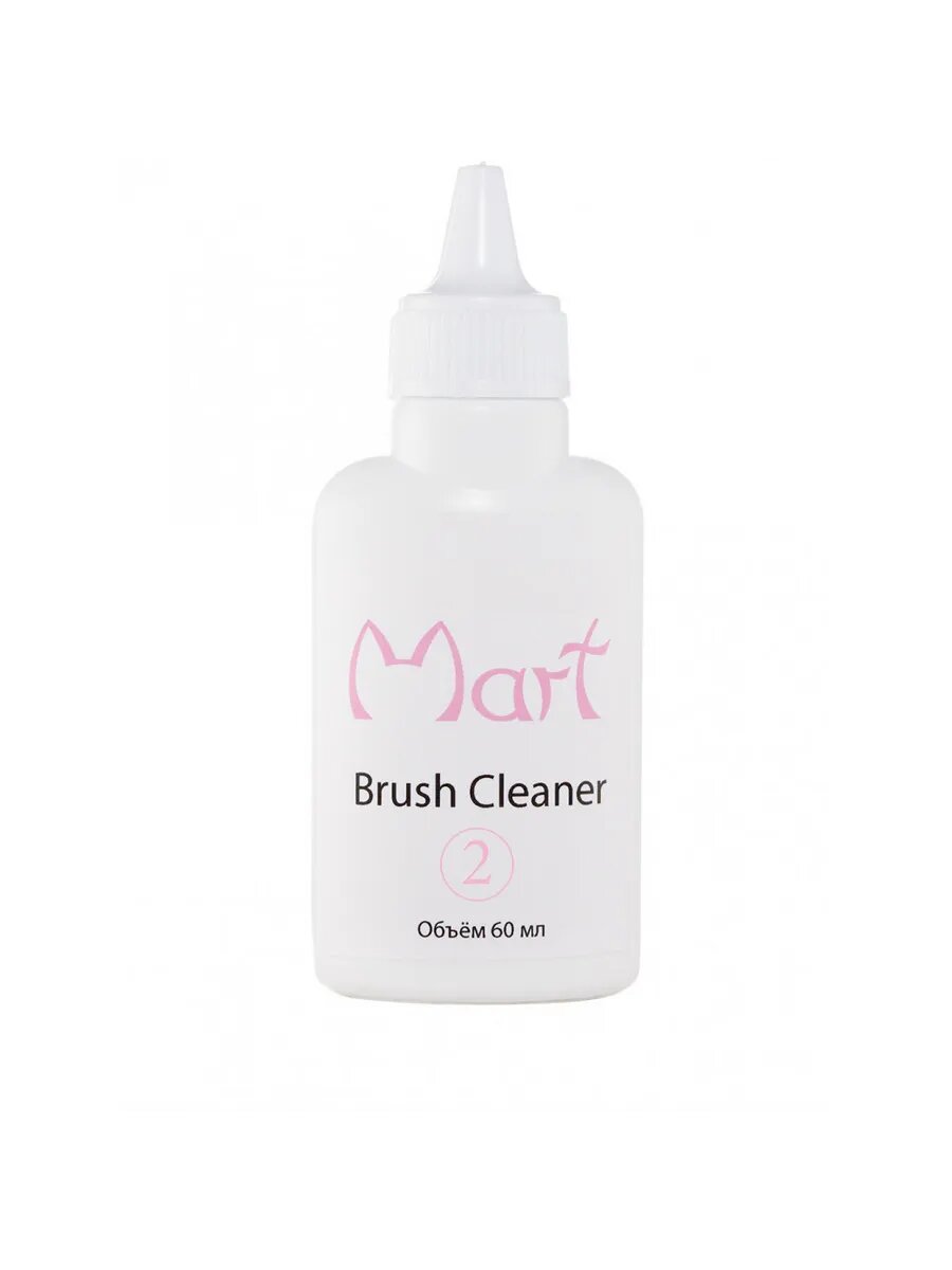 Mart Гель для ногтей Brush Cleaner 2 60 мл для гель/дип пудры