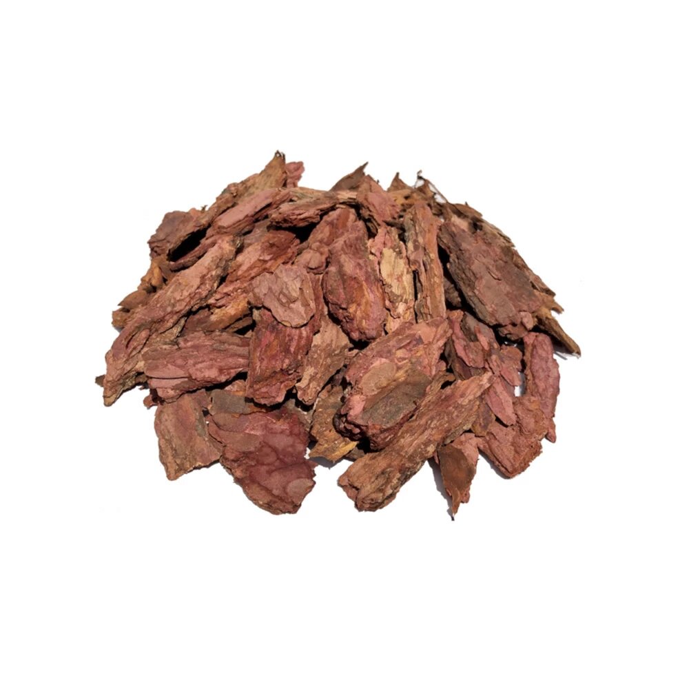 Кора Колос сибирской лиственницы фракция 50-100 мм 60 л коричневая Колос 4673746750988