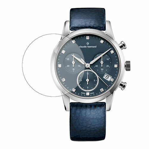 Скрин Мобайл защитный экран для часов Claude Bernard Classic 10231 3 BUIPN1 из гидрогелевая плёнка прозрачная