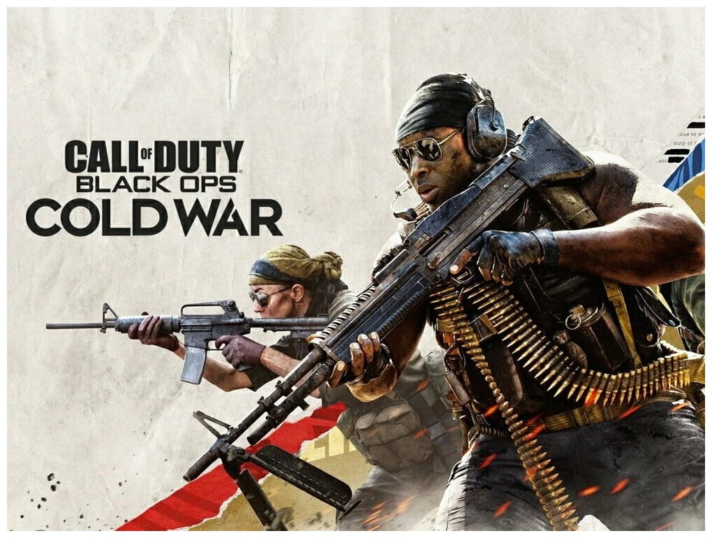 Плакат постер на бумаге Call Of Duty: Black Ops Cold War/игровые/игра/компьютерные герои персонажи. Размер 21 х 30 см