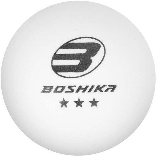 мяч для настольного тенниса boshika championship 2 150 шт Мяч для настольного тенниса BOSHIKA Premier, d=40 мм, 3 звезды