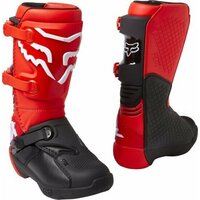 Мотоботы кроссовые подростковые Fox Comp Youth Boot Flow Red, 5